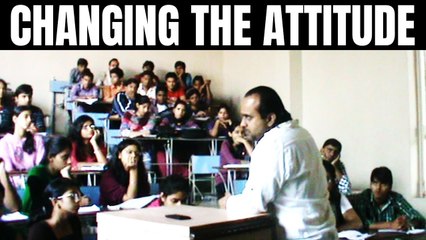 Acharya Prashant, with students: How to change one's attitude?