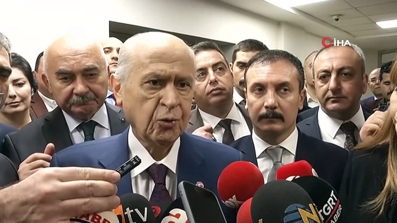 MHP Genel Başkanı Bahçeli: 'Mektup nezaket dışıdır. Trump'ı kınıyorum. Türkiye Cumhuriyeti'ni ileride çok daha iyi tanıyacaktır'