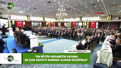Ali Koç: "En büyük rekabetin vatana en çok katkıyı sunmak olması dileğimle"