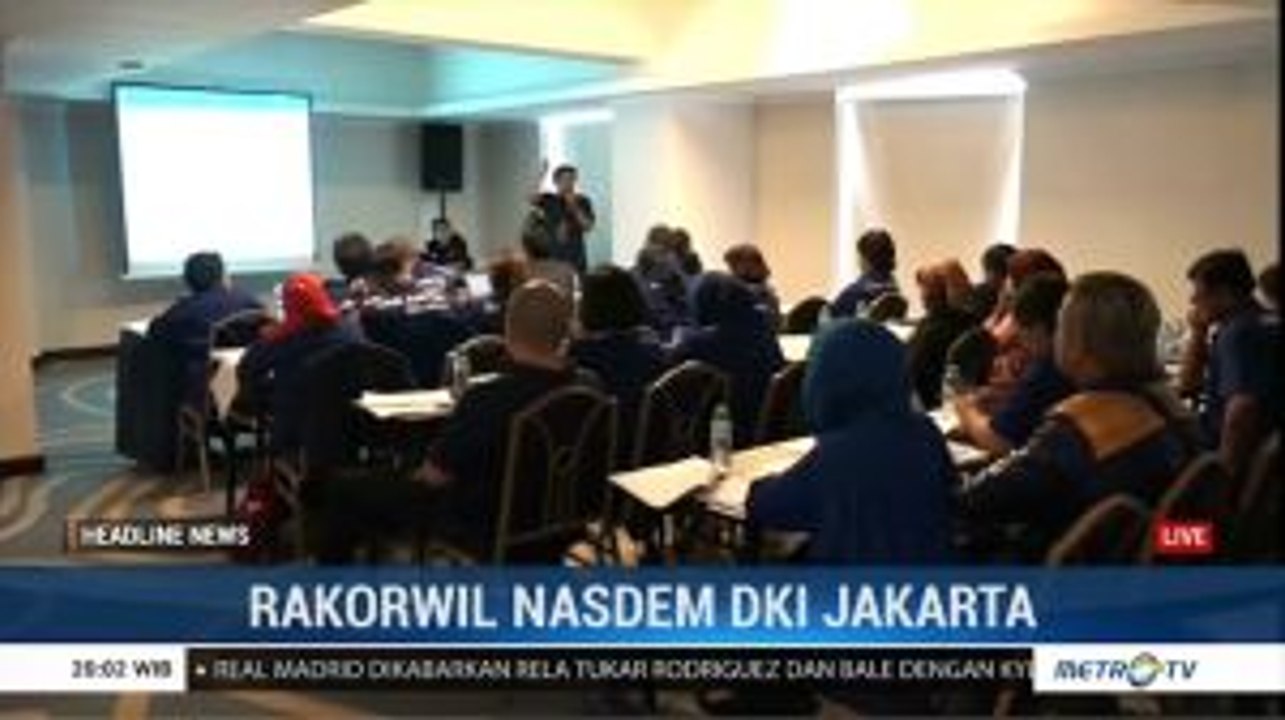 Rakorwil NasDem DKI Jakarta Masih Berlangsung