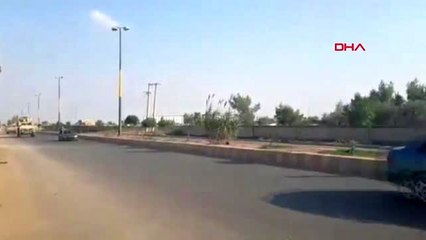 Abd birlikleri suriye'nin kuzeyinde görüntülendi