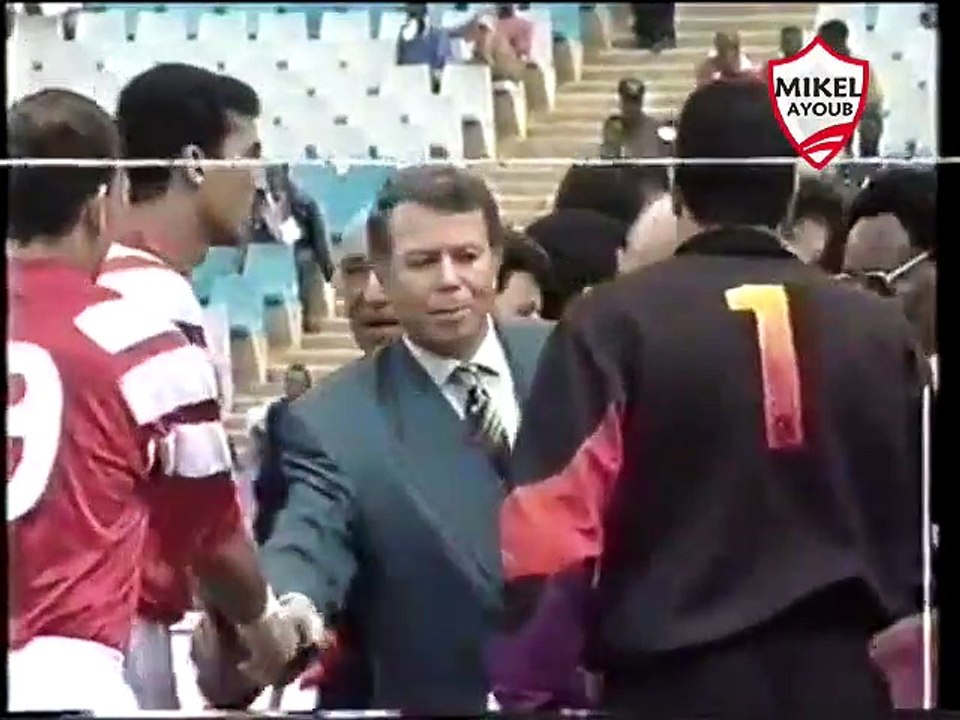 ملخص مباراة .. الزمالك 1 - 0 الأهلي .. كأس السوبر الأفريقي بجنوب أفريقيا عام 1994 .. تعليق محمود بكر
