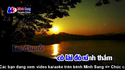 Bến Sông Chờ - Karaoke - Mạnh Quỳnh