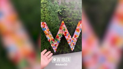 Dulceida celebra su cumpleaños por todo lo alto en Ibiza