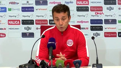 Spor demir grup sivasspor - antalyaspor maçının ardından