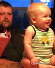 Funny Daddy Makes Baby's Day Becomes Awesome - Funny Dady and Baby