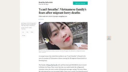 "英 컨테이너 사망자 일부 베트남인 추정" / YTN