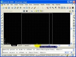 AutoCAD Tutorials - Line, Offset, Trim - AutoCADVids.com