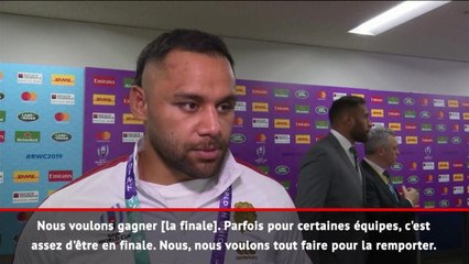 Angleterre - Vunipola : "Nous y avons toujours cru"