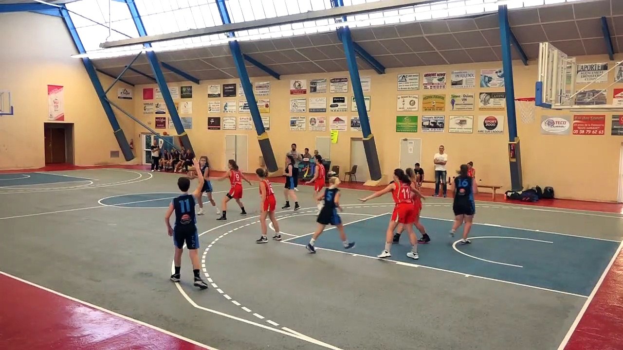 26.10.19  U18 Cadettes TURSAN BASKET CHALOSSE - CAUNEILLE BASKET D'ORTHE 2e Partie