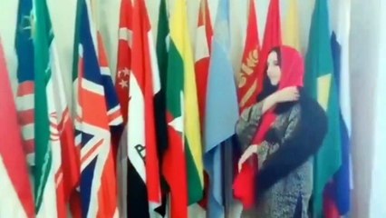 TIKTOK star Hareem  Shah viral video in Foreign Ministry