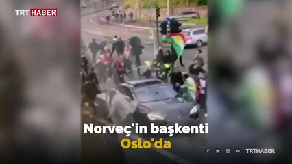 Norveç'te PKK yandaşları bebekli Türk aileye saldırdı