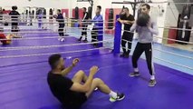 Milli boksörlerden Mehmetçik'e asker selamıyla destek - KASTAMONU