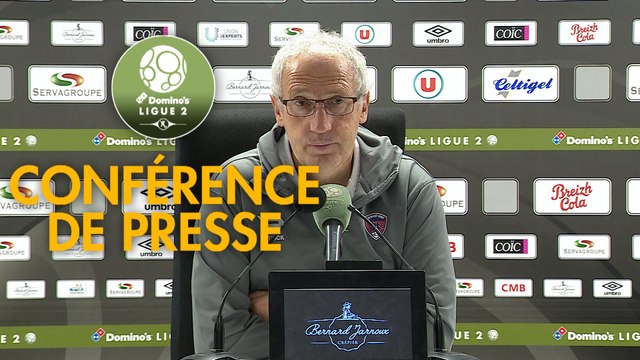 Conférence de presse EA Guingamp - Clermont Foot (1-2) : (EAG) - Pascal GASTIEN (CF63)-2019/2020