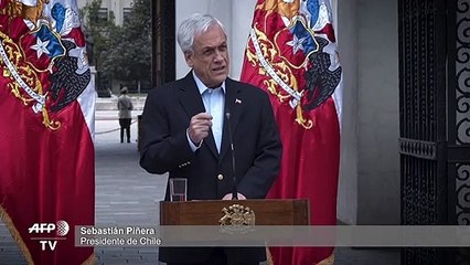 Piñera anuncia cambio de gabinete, levantará estado de emergencia en Chile