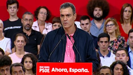 Sanchez critica al independentismo y a Vox por patrimonializar
