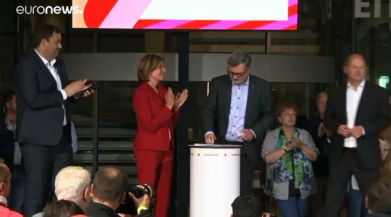 Spd-stichwahl mit scholz / geywitz und borjans / esken
