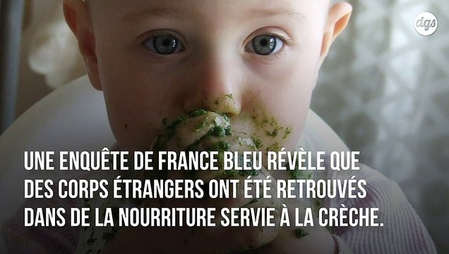 Des vis, des os et des bouts de plastique retrouvés dans des purées servies aux enfants dans des crèches