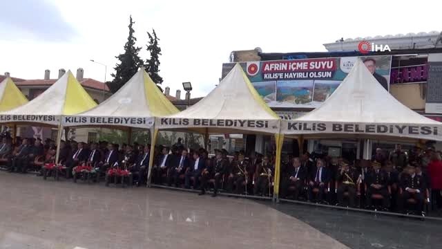 Atatürk'ün Kilis'e gelişinin 101. yıldönümü ve Cumhuriyet Bayramı kutlandı