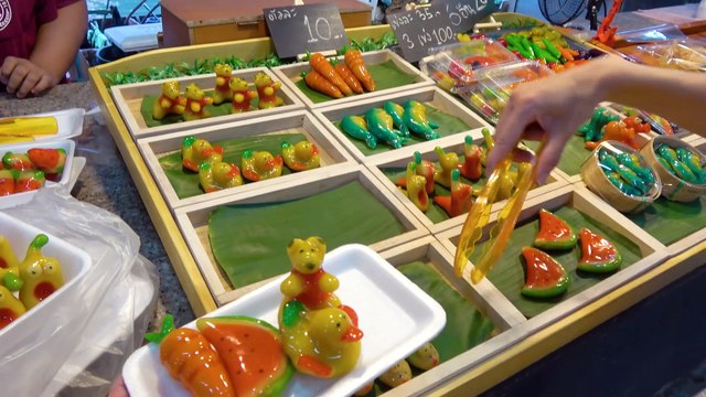 Thailand Street Food Amphawa Floating Market - 길거리 음식