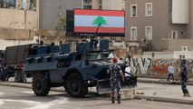 قوات الأمن اللبنانية تفتح الشوارع في مناطق الاعتصام
