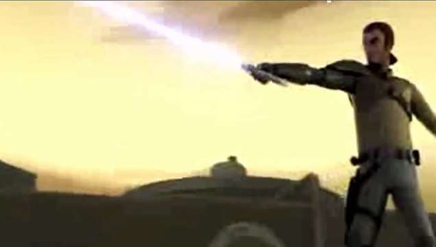 Star Wars rebels Jedi Kenin vs Clone Throppers