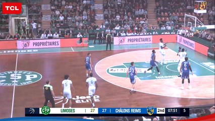 Jeep® ÉLITE : Limoges vs Châlons-Reims (J6)