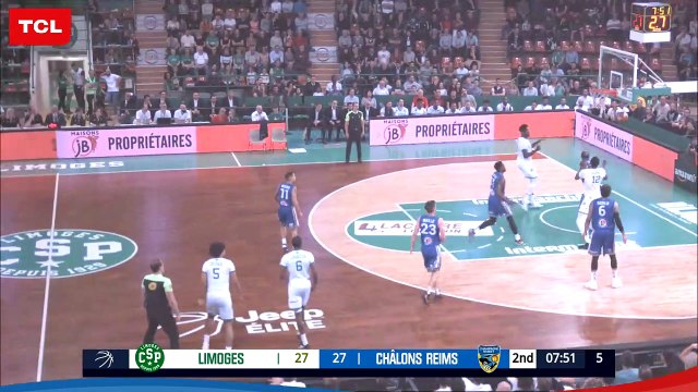 Jeep® ÉLITE : Limoges vs Châlons-Reims (J6)