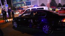 Malatya otomobil ile polis motosikleti çarpıştı 2 polis yaralı