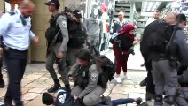 İsrail polisinden Doğu Kudüs'teki gösteriye müdahale (2) - KUDÜS