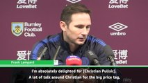 Lampard delighted with Pulisic performance