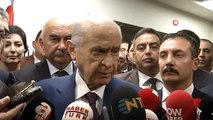 MHP Genel Başkanı Bahçeli: 