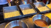 How to make Japanese style omelet in Tsukiji  - Professional skill -