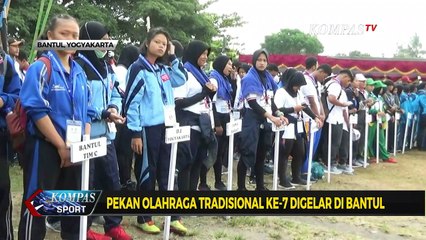 Pekan Olahraga Tradisional ke-7 Digelar di Bantul, Pertandingkan 5 Cabang Permainan