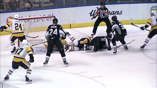Wilkes-Barre/Scranton Penguins 5 - San Antonio Rampage 4 (OT)
