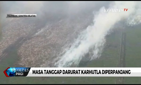 Lahan di Ogan Komering Ilir Masih Terbakar, Status Tanggap Darurat Diperpanjang