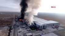 Konya ereğli organize sanayi bölgesi'nde fabrika yangını-2
