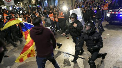 'Barcelona Ciudad sin Ley': se reactiva la violencia 'indepe' en Cataluña
