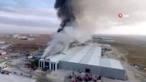 Ereğli Organize Sanayi Bölgesinde fabrika yangını
