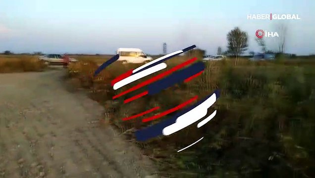 Pompalı tüfekle ateş açtı, ardından traktörle üzerinden geçti