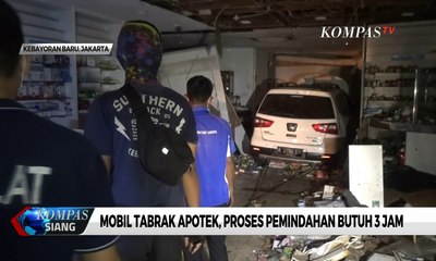 Mobil Tabrak Apotek Senopati, 1 Orang Tewas