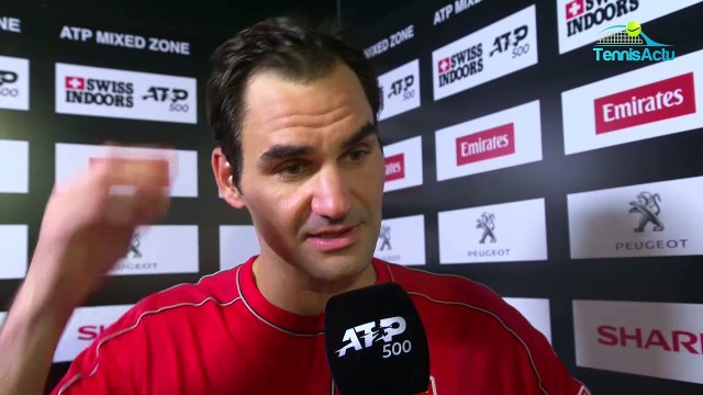 ATP - Bâle 2019 - Roger Federer on his way to a 10th title in Basel, his 103rd title of his career!