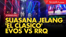 Bergemuruh, Suasana Jelang 'El Clasico' EVOS vs RRQ di MPL Season 4