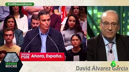 Francis Franco sobre Pedro Sánchez:  "Pasará a la Historia como un profanador, si es que pasa"