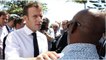 Emmanuel Macron trop familier avec un jeune Réunionnais se fait rabrouer