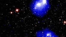 Así son los 4 cúmulos de galaxias que están colisionando para formar 