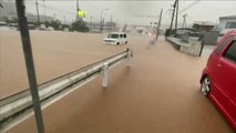 Las lluvias torrenciales y los corrimientos de tierra en Japón causan diez muertos