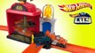 Hot Wheels City Downtown Fire Station Spinout || Keith's Toy Box