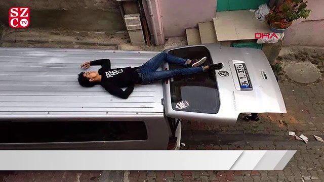 Yavru kediyi kurtarmak isterken canından oluyordu