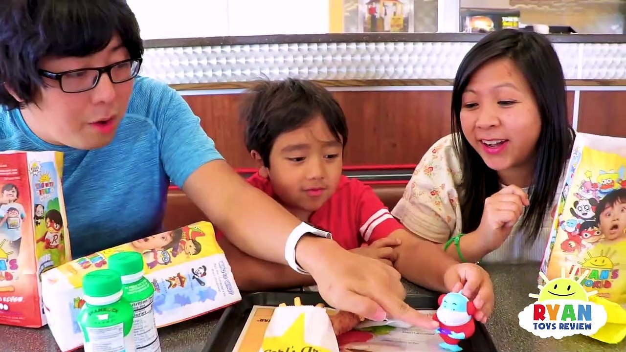 Ryan's Star Pals Toys Kids Meal Surprise at Carl's Jr. and Hardees ...